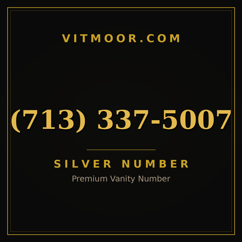 713 337-5007