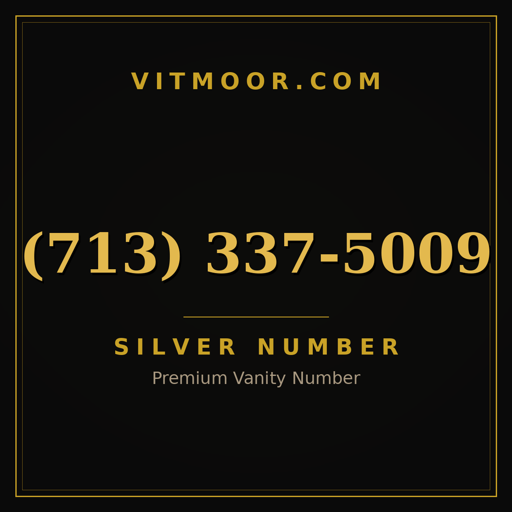 713 337-5009
