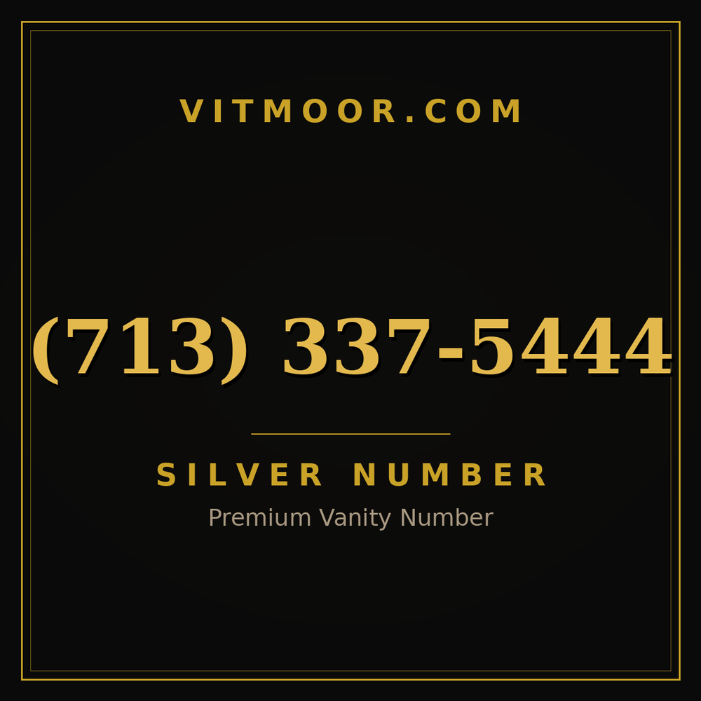713 337-5444
