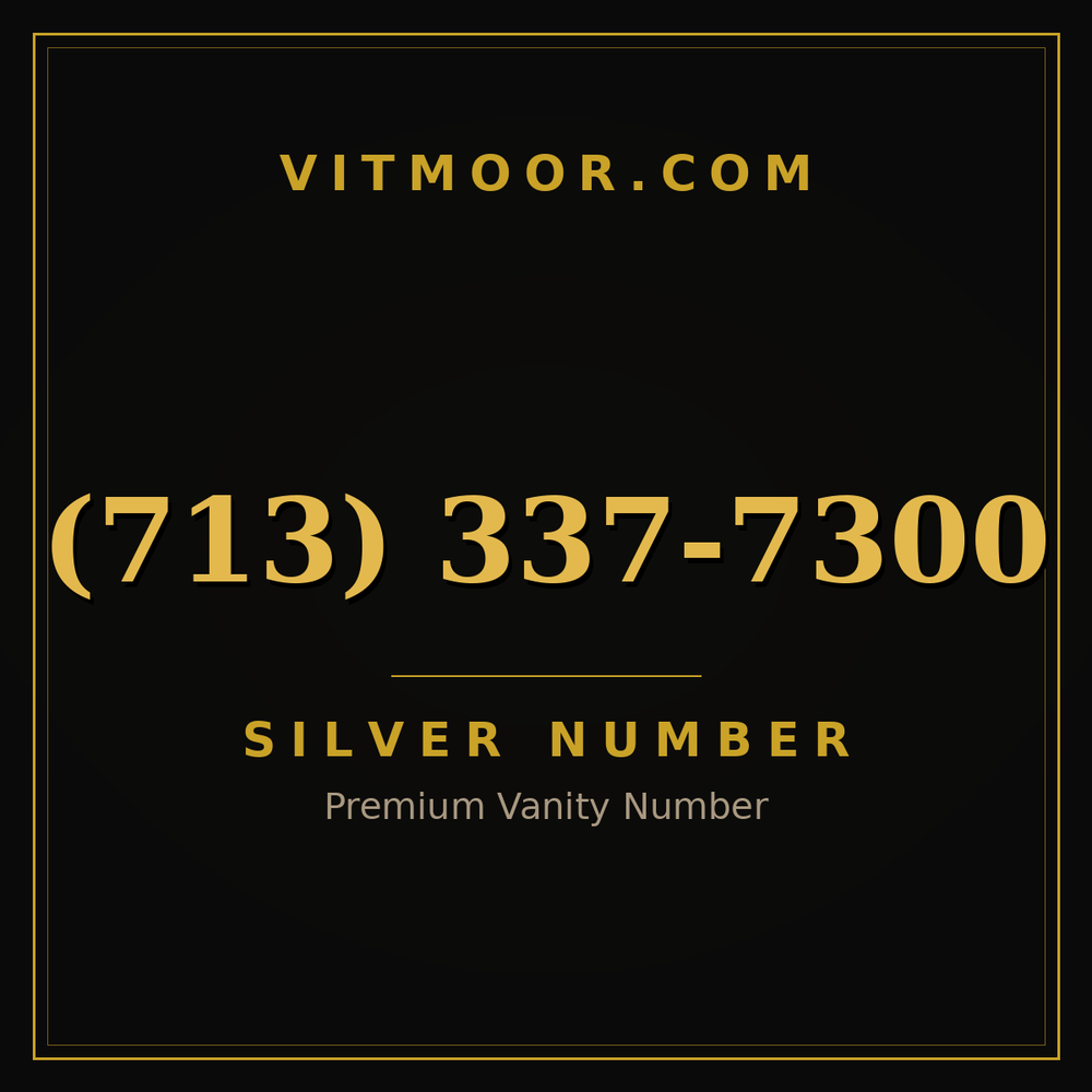 713 337-7300
