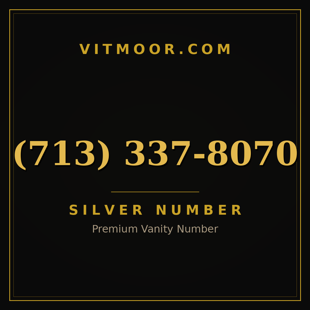 713 337-8070