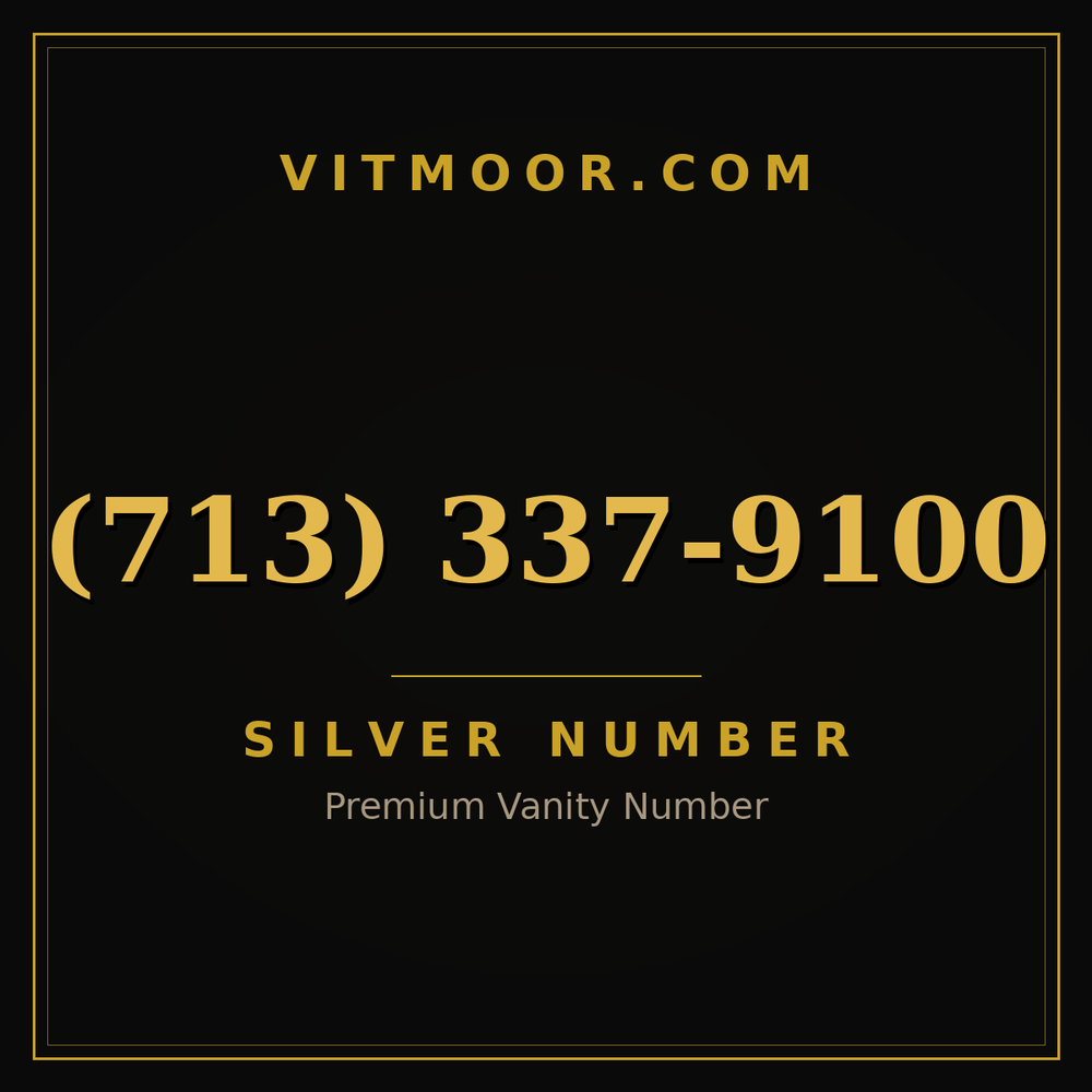 713 337-9100