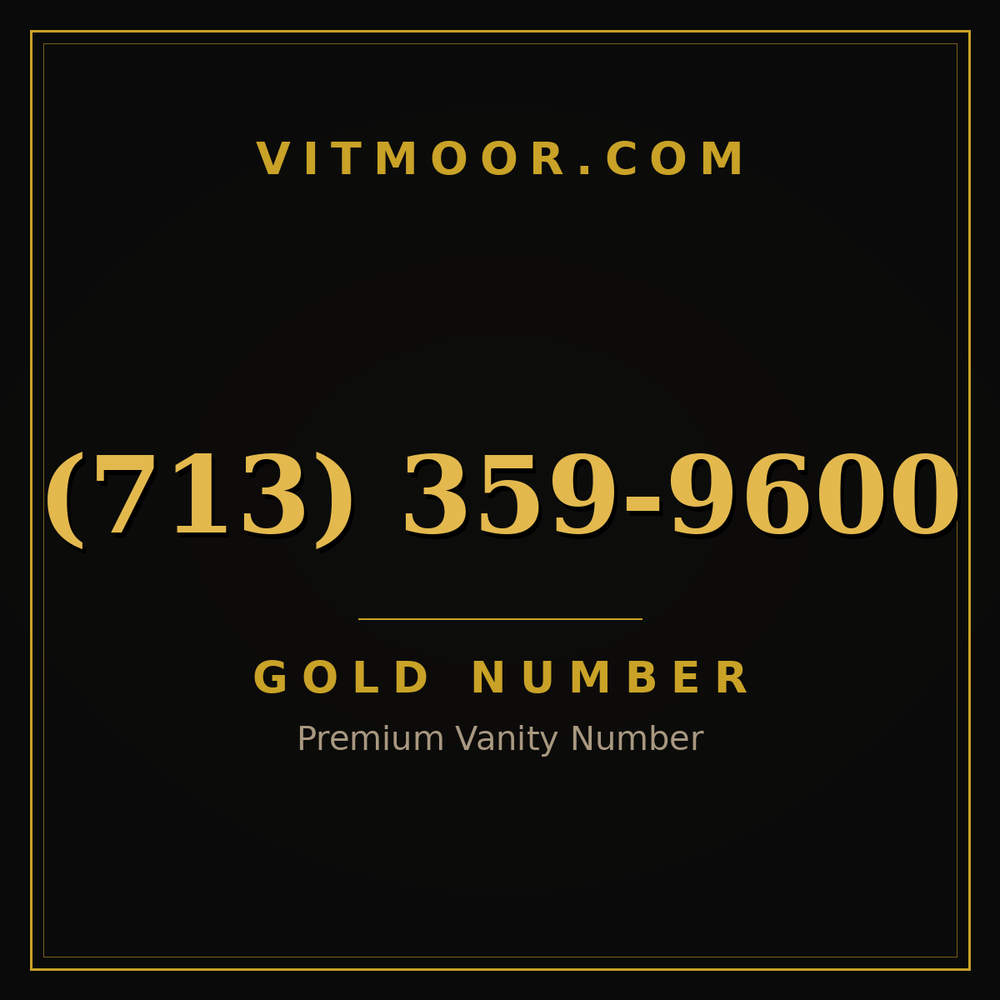 713 359-9600