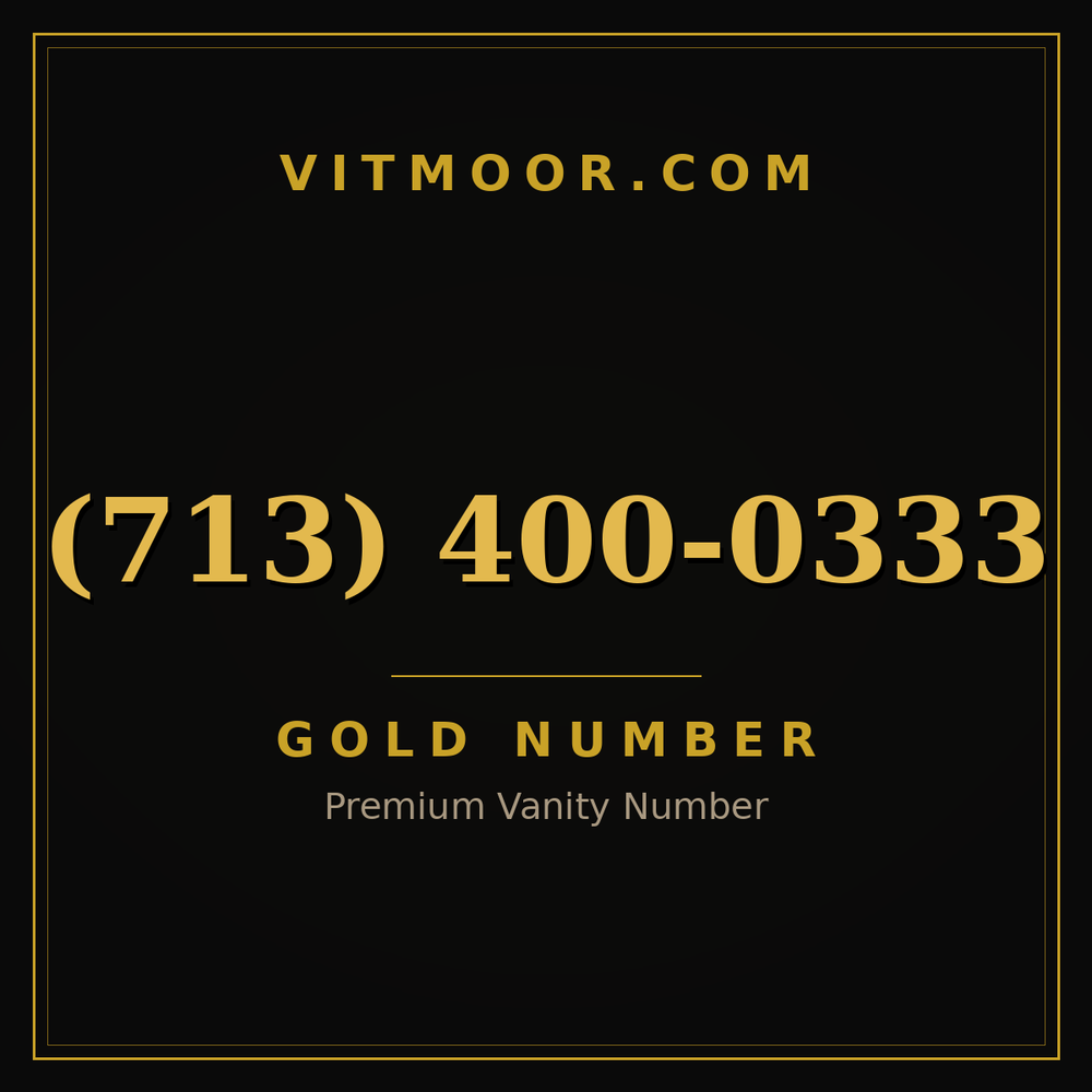 713 400-0333