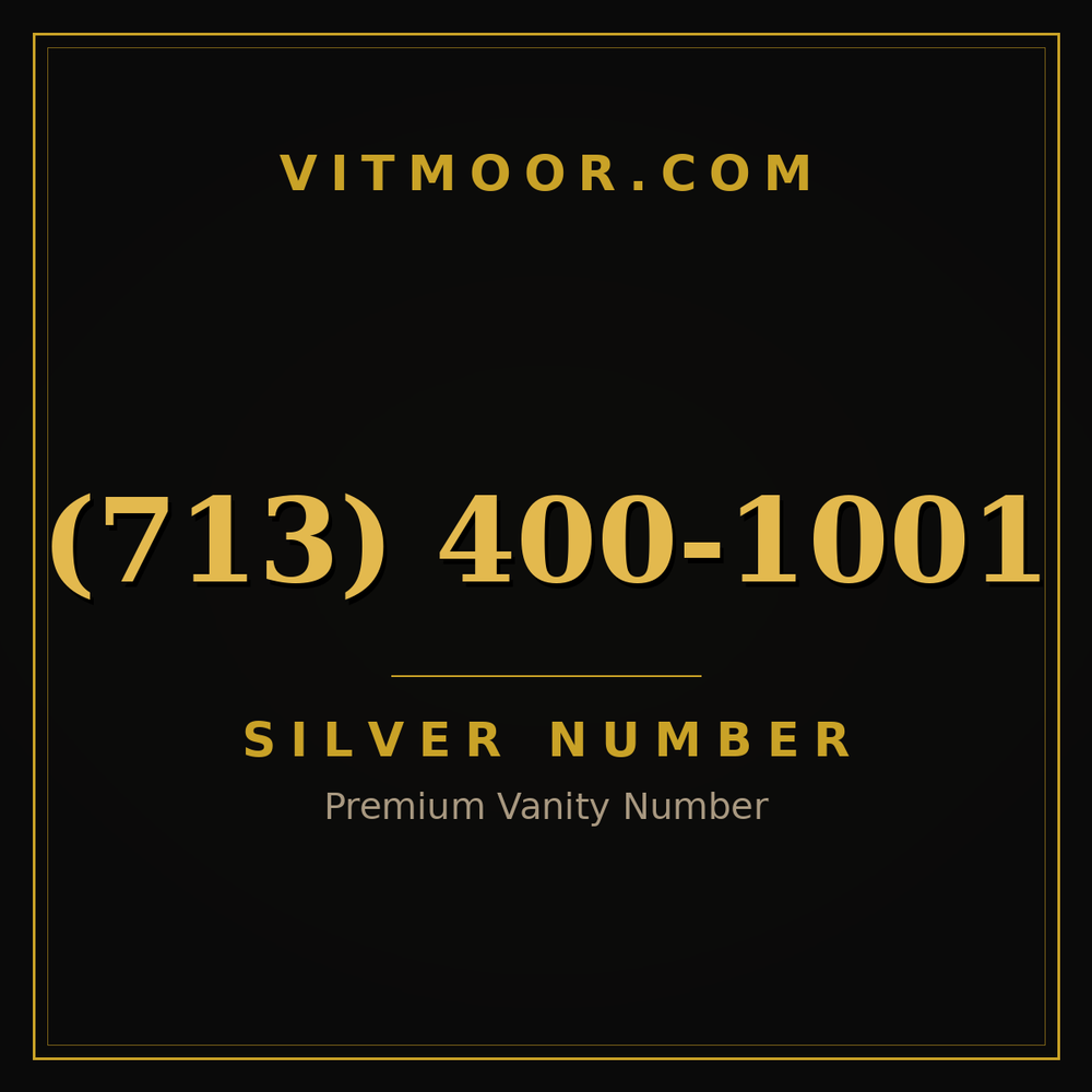713 400-1001