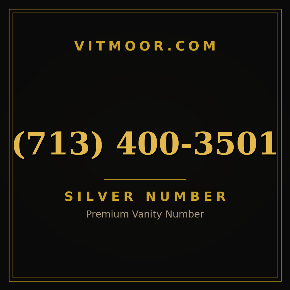 713 400-3501