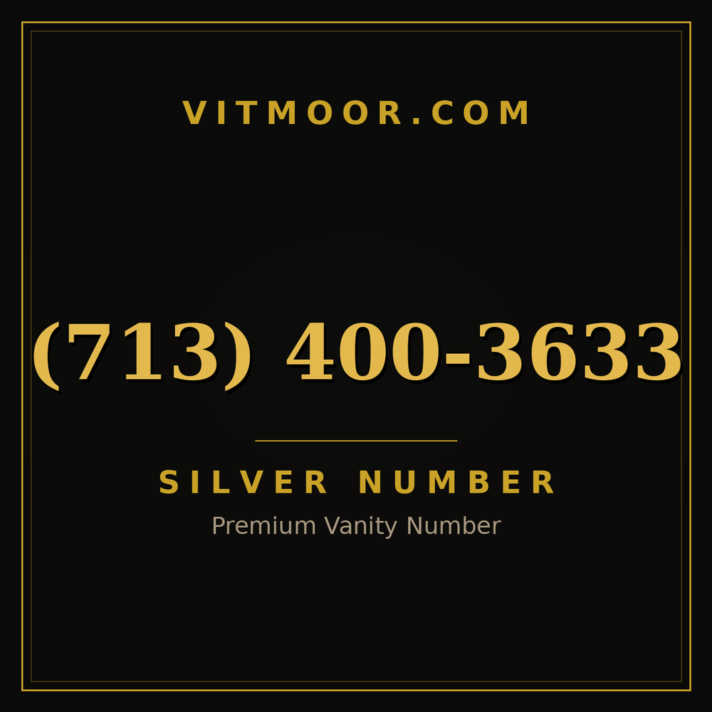 713 400-3633