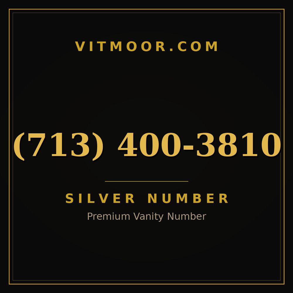 713 400-3810