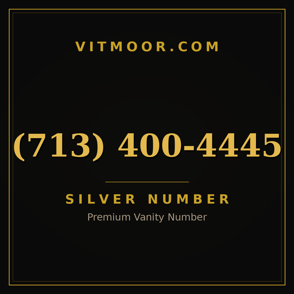 713 400-4445