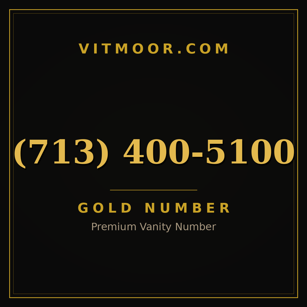 713 400-5100