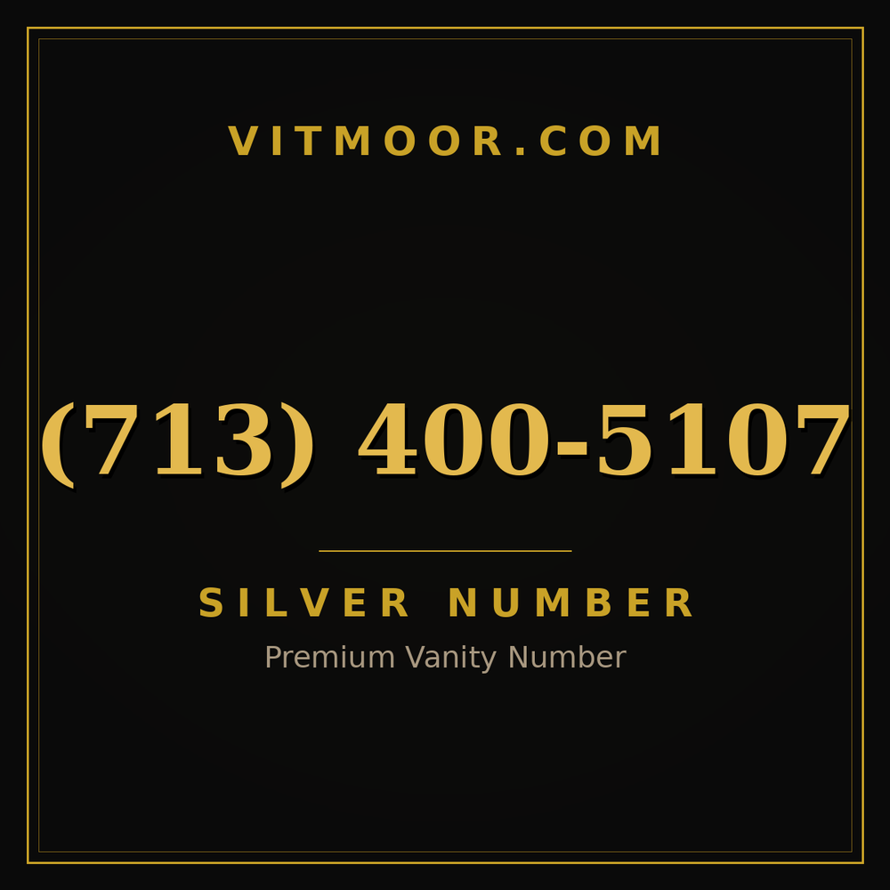 713 400-5107
