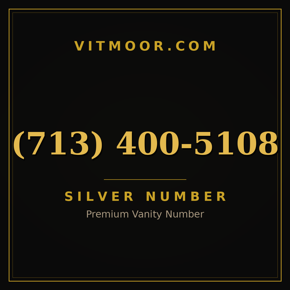 713 400-5108