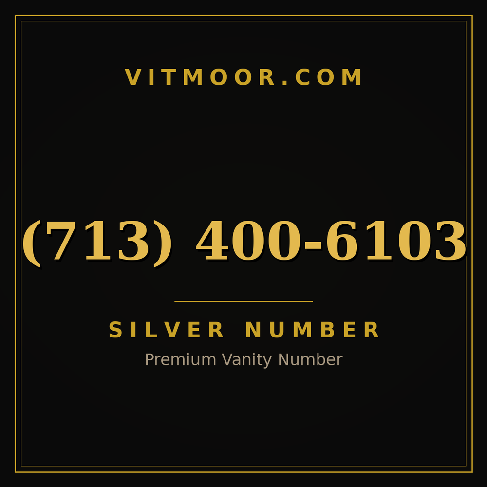 713 400-6103