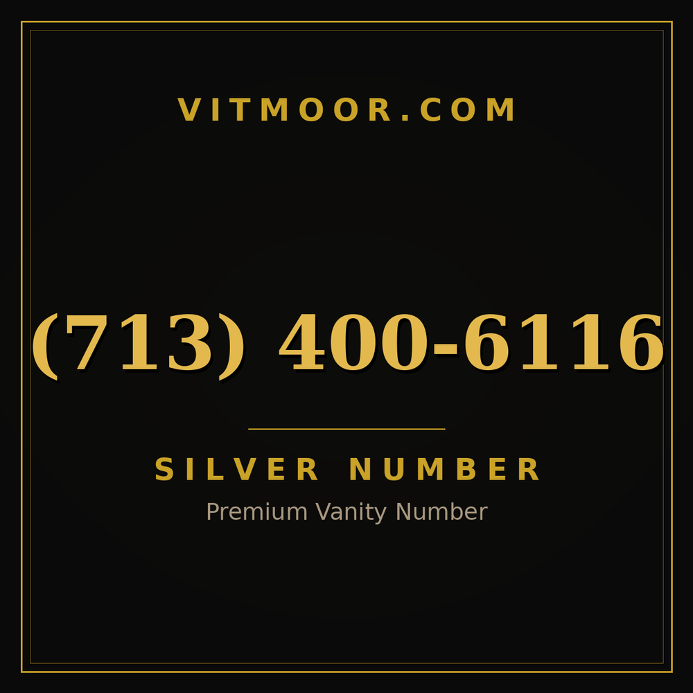 713 400-6116