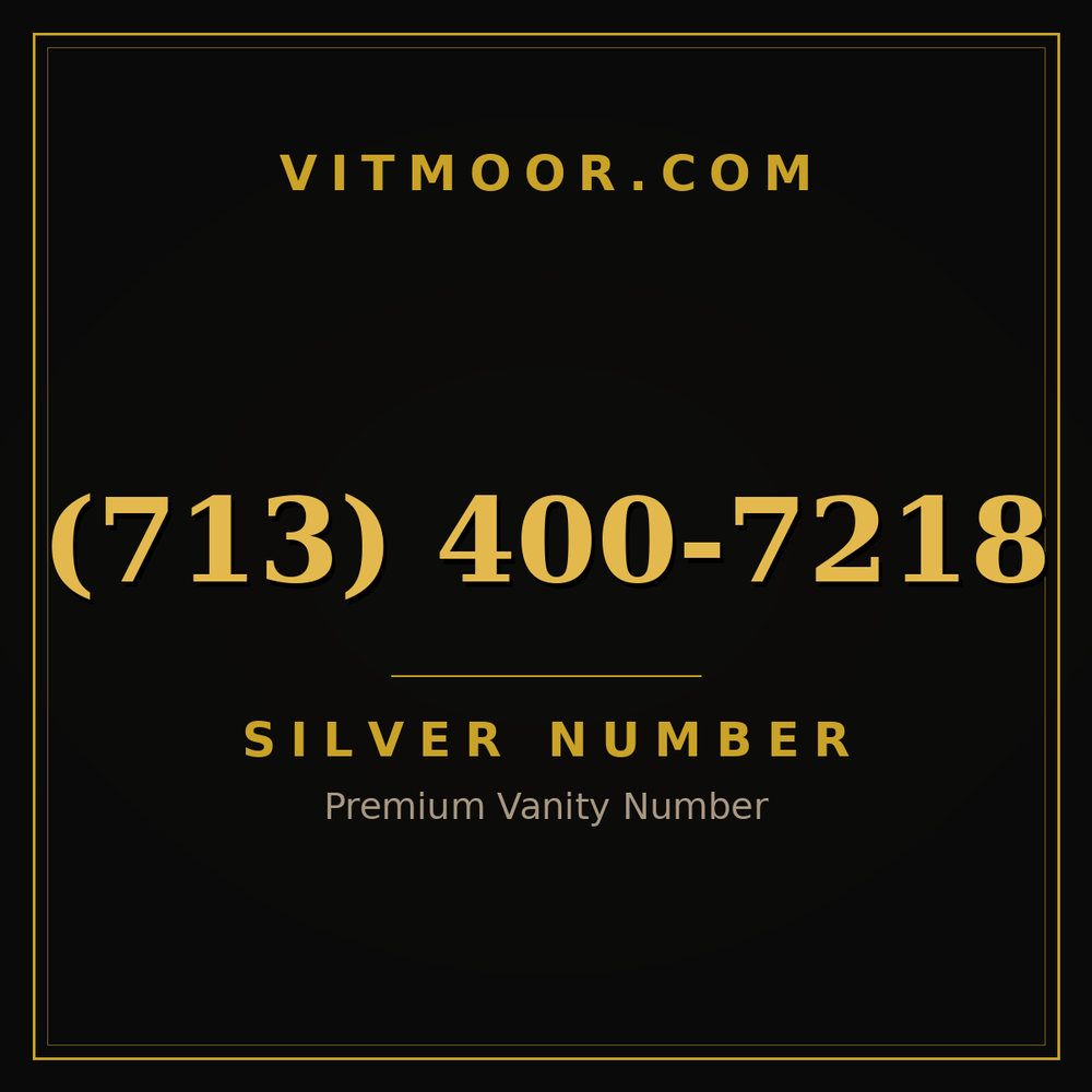 713 400-7218