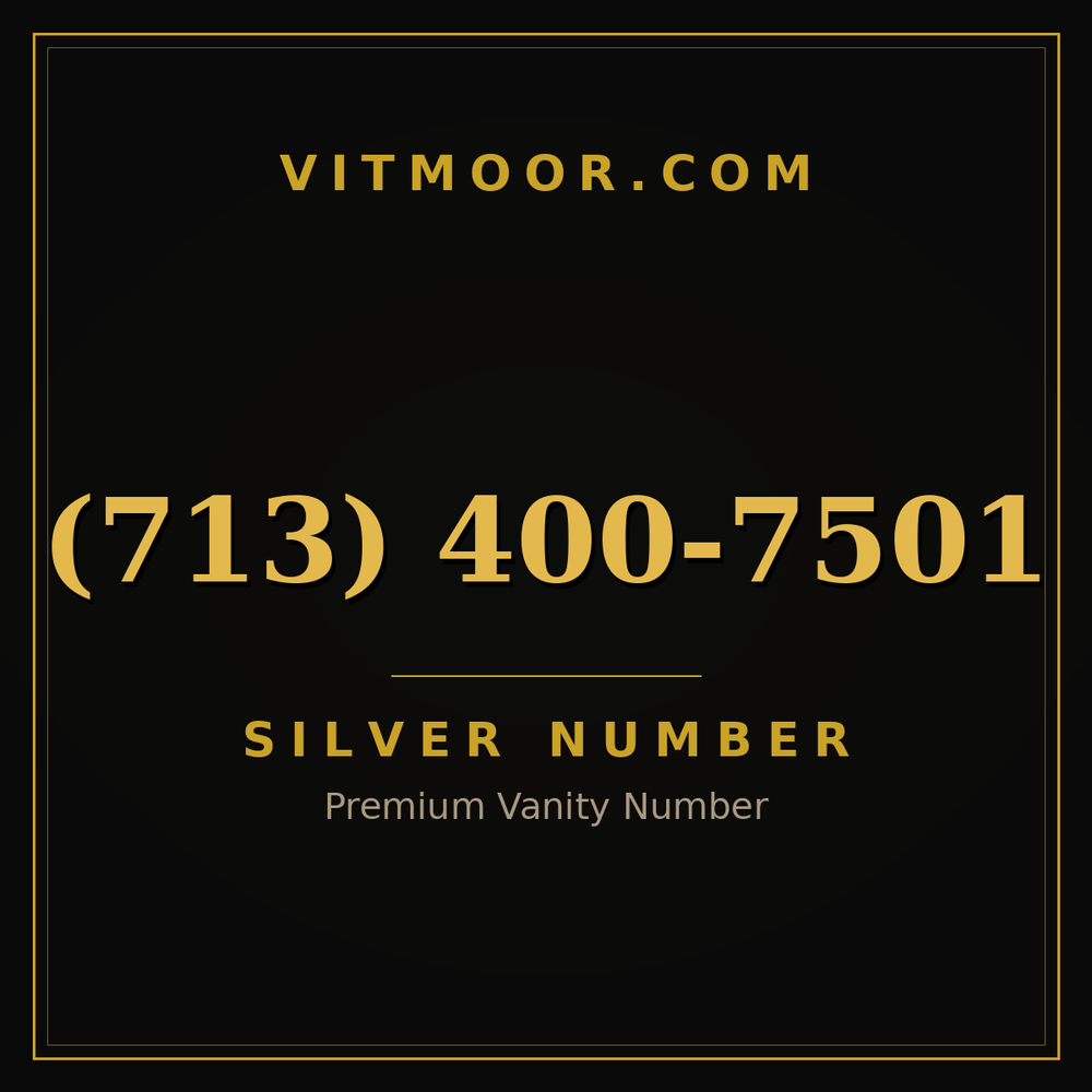 713 400-7501