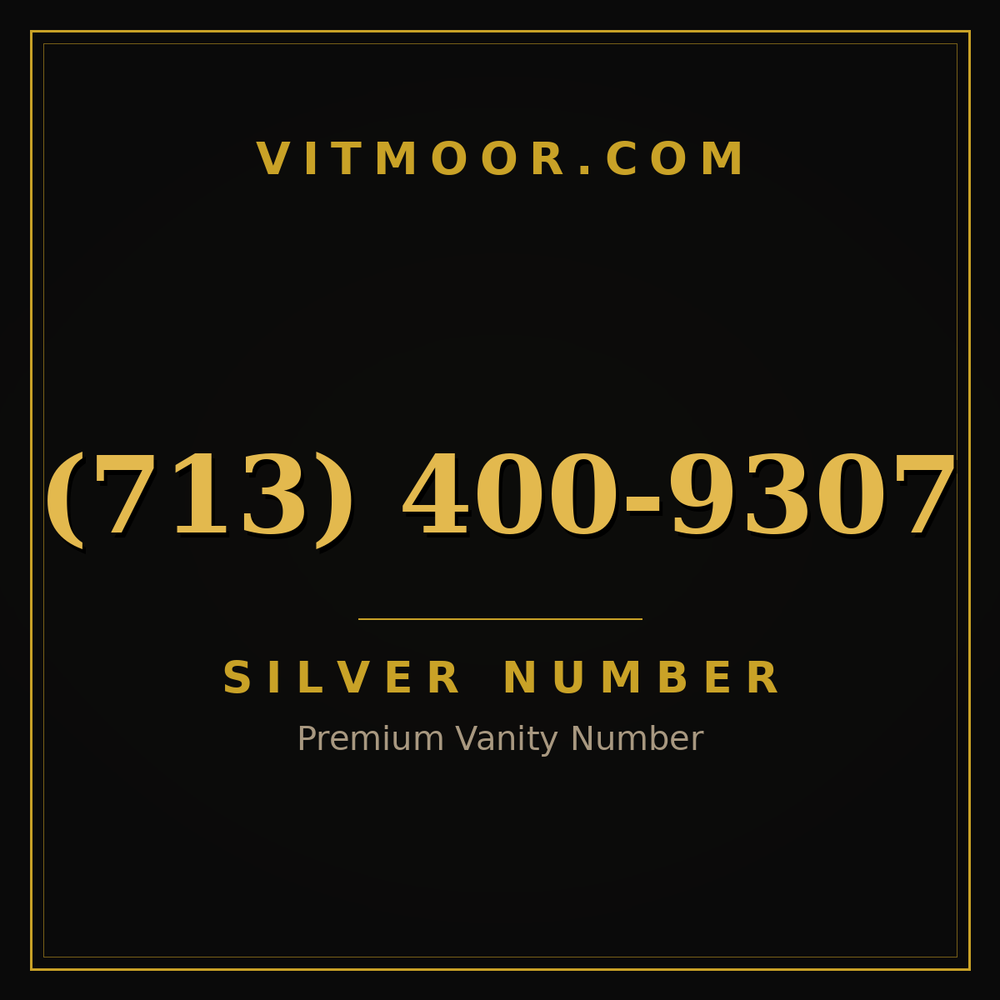 713 400-9307