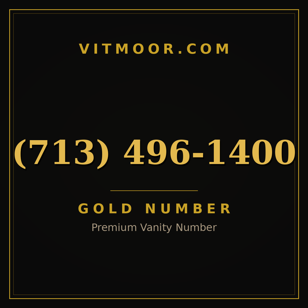 713 496-1400