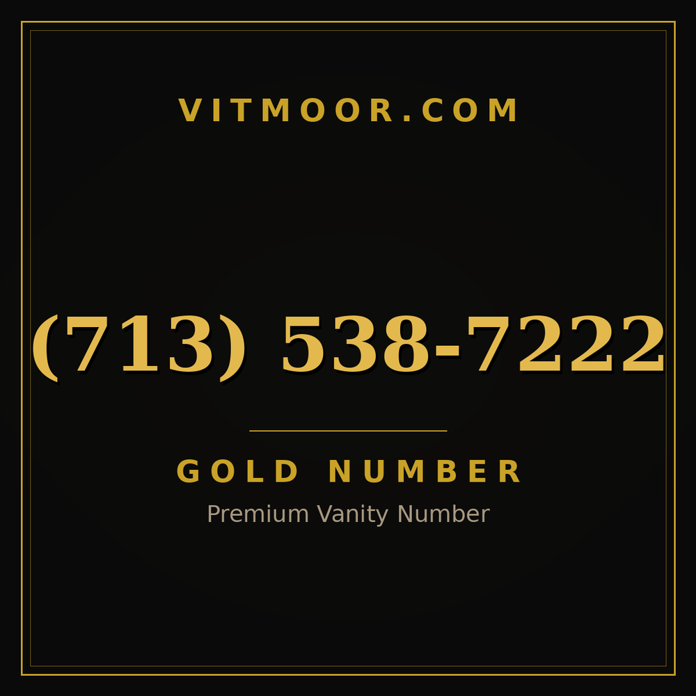 713 538-7222