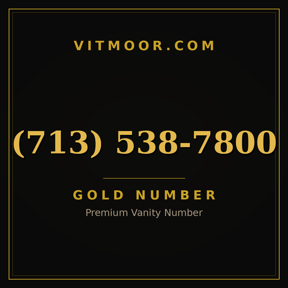 713 538-7800