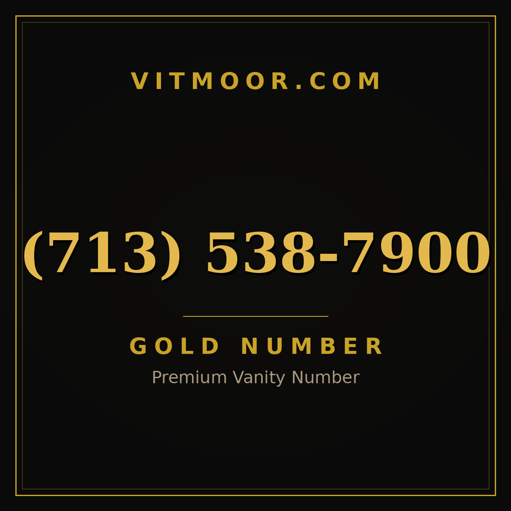 713 538-7900