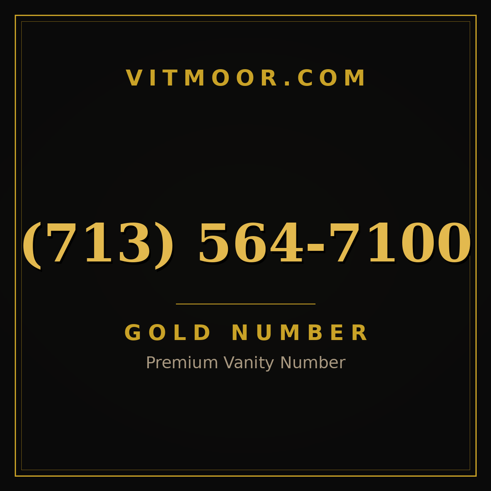 713 564-7100