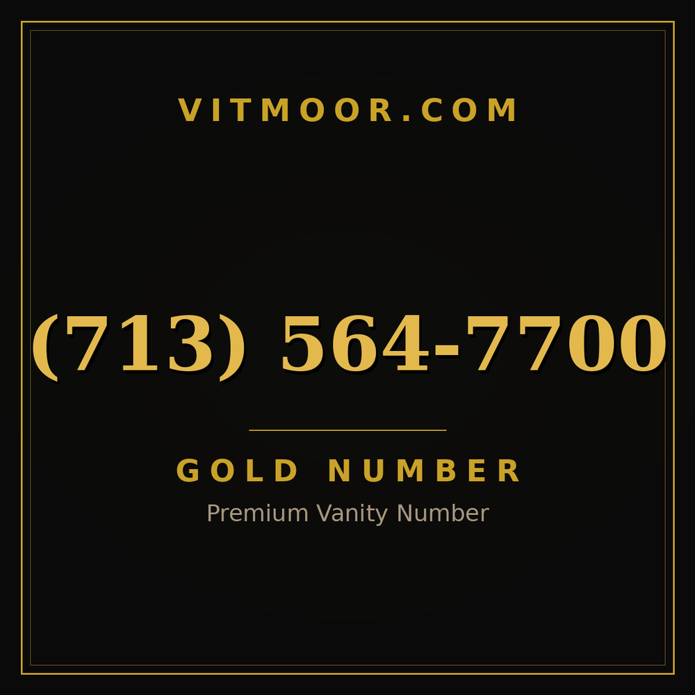 713 564-7700