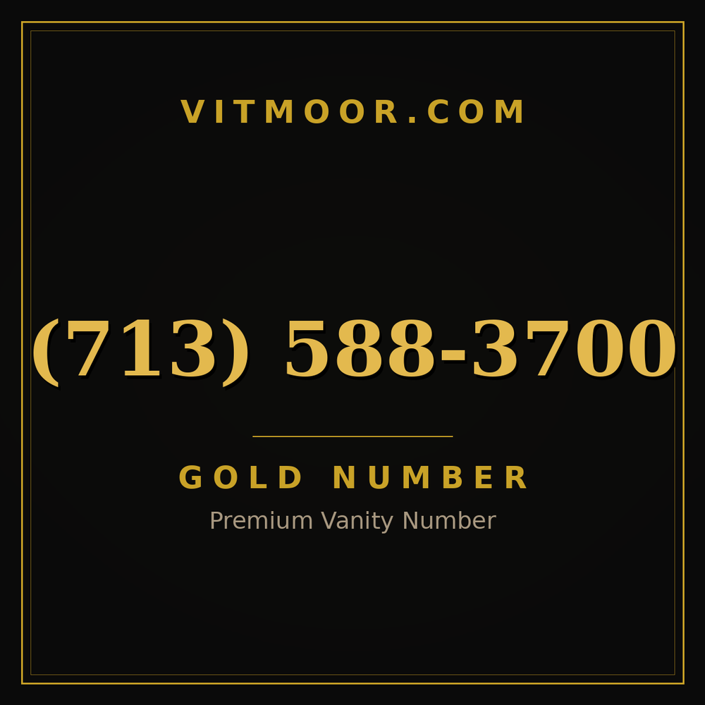 713 588-3700