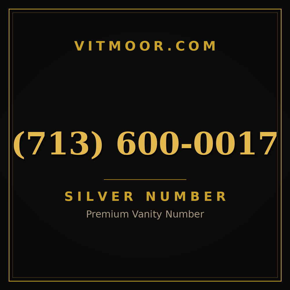 713 600-0017
