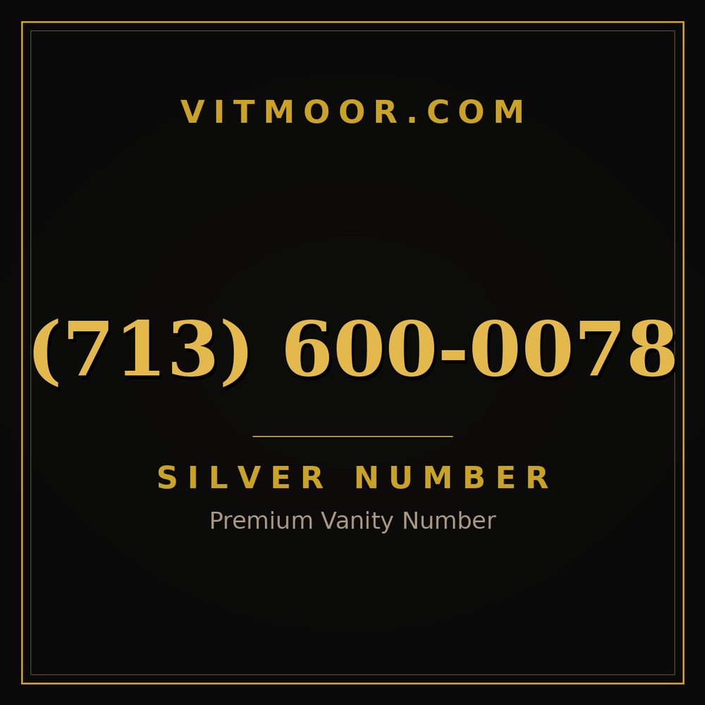 713 600-0078