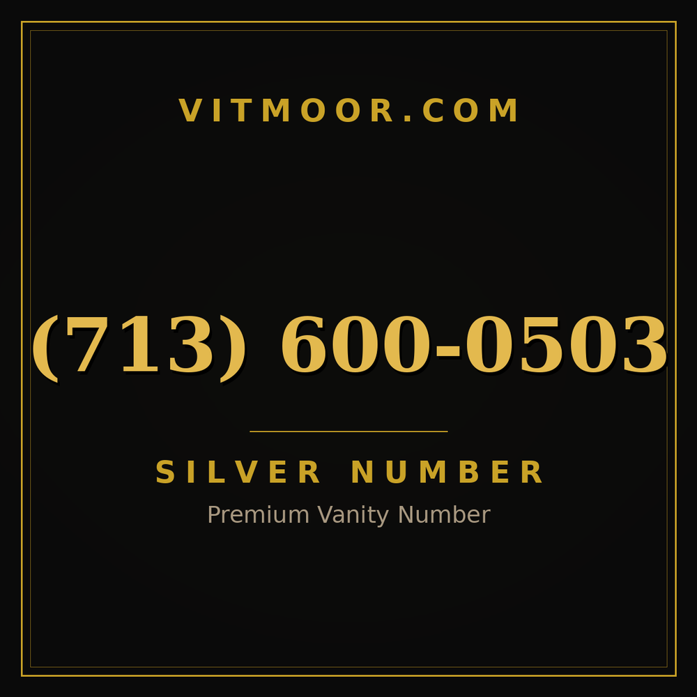 713 600-0503