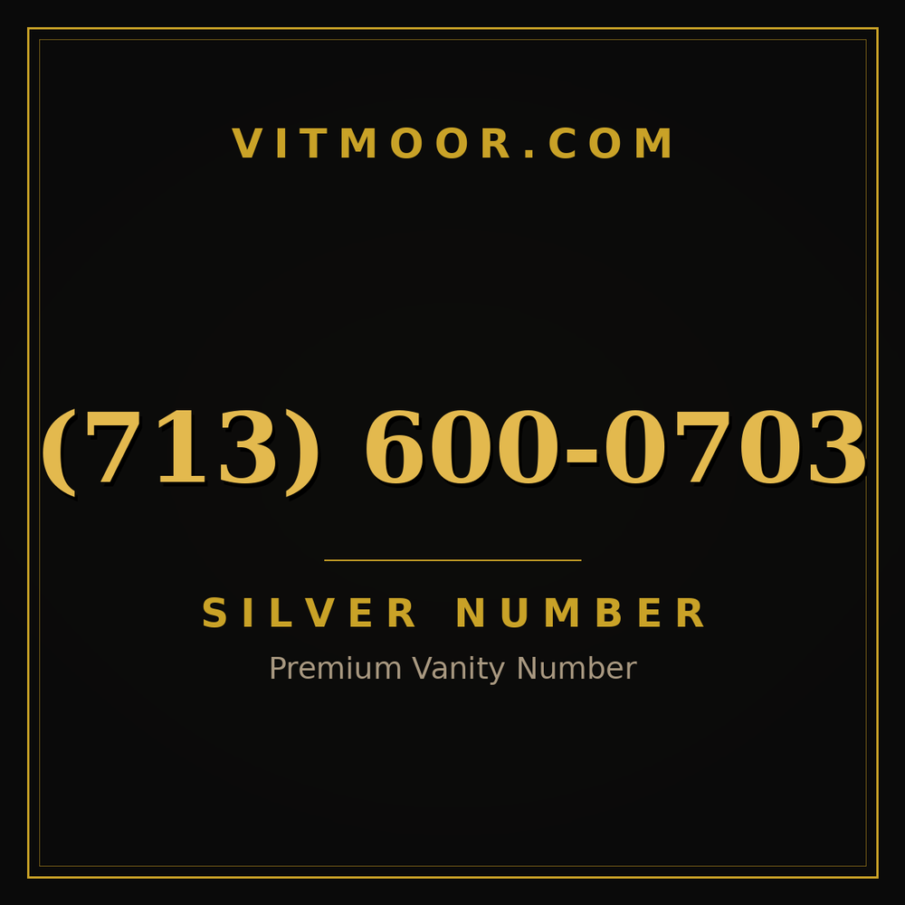 713 600-0703