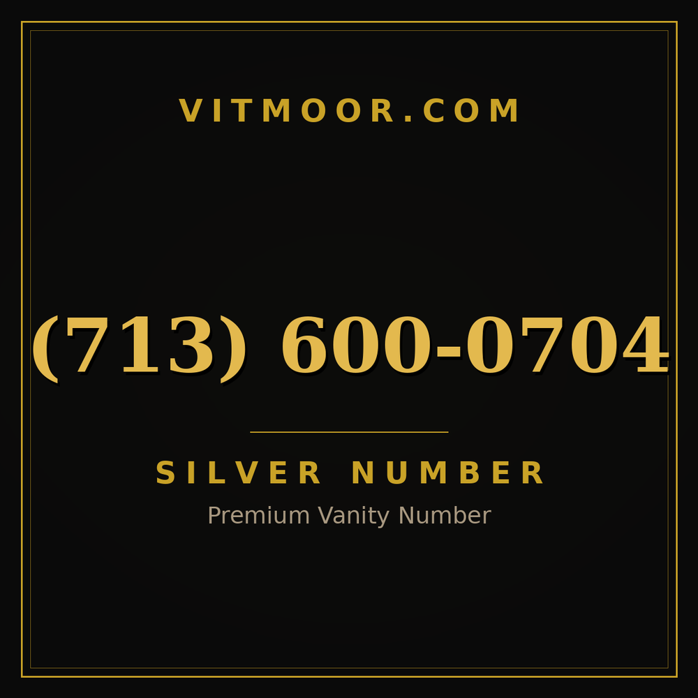 713 600-0704