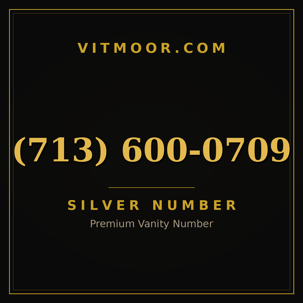 713 600-0709