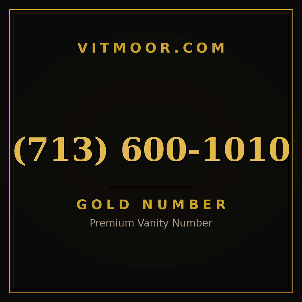 713 600-1010