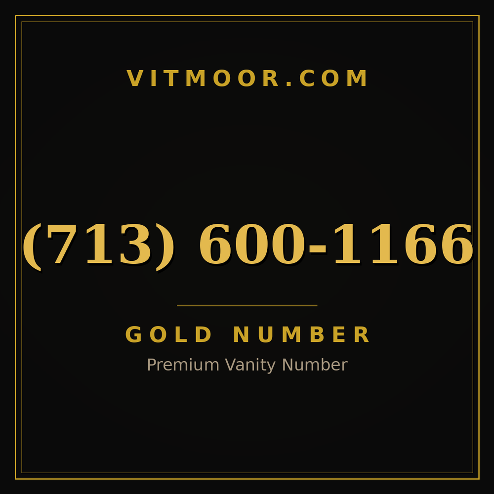 713 600-1166
