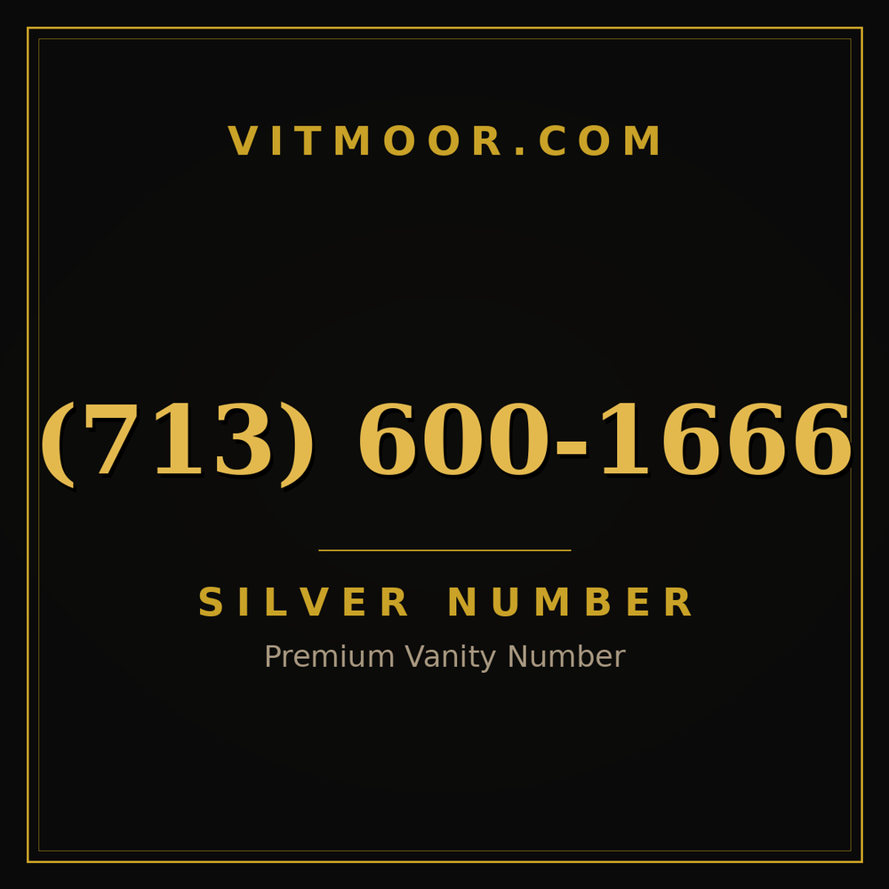 713 600-1666