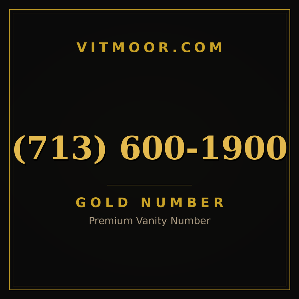 713 600-1900