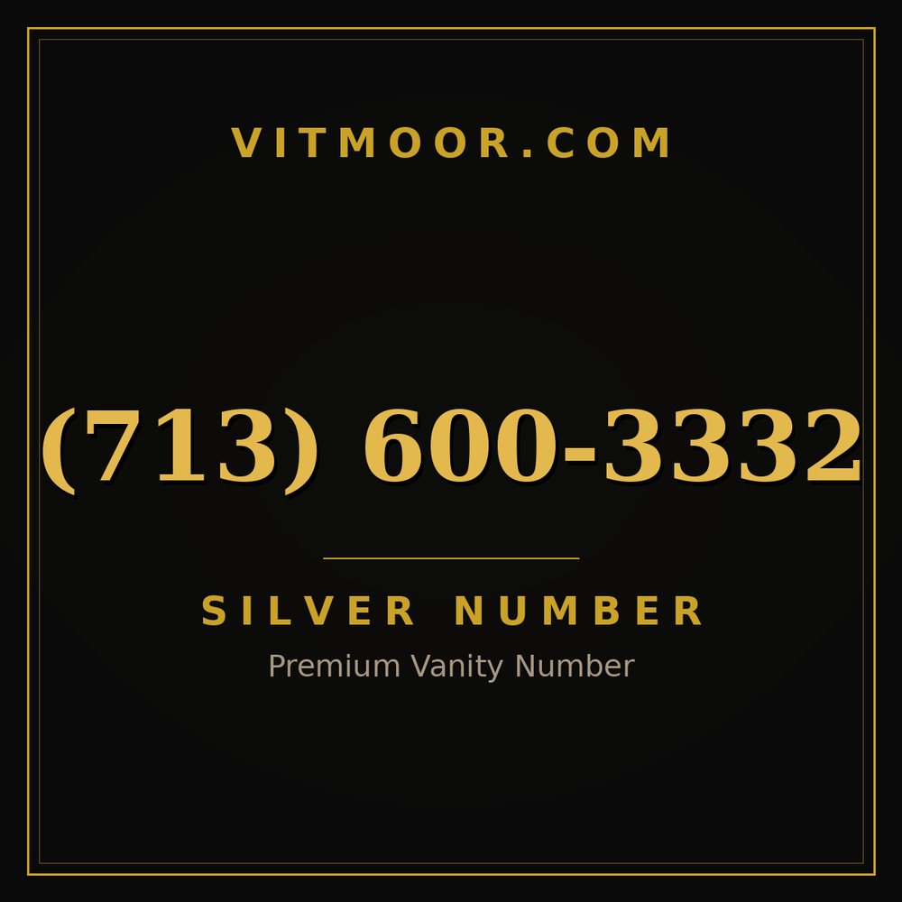 713 600-3332