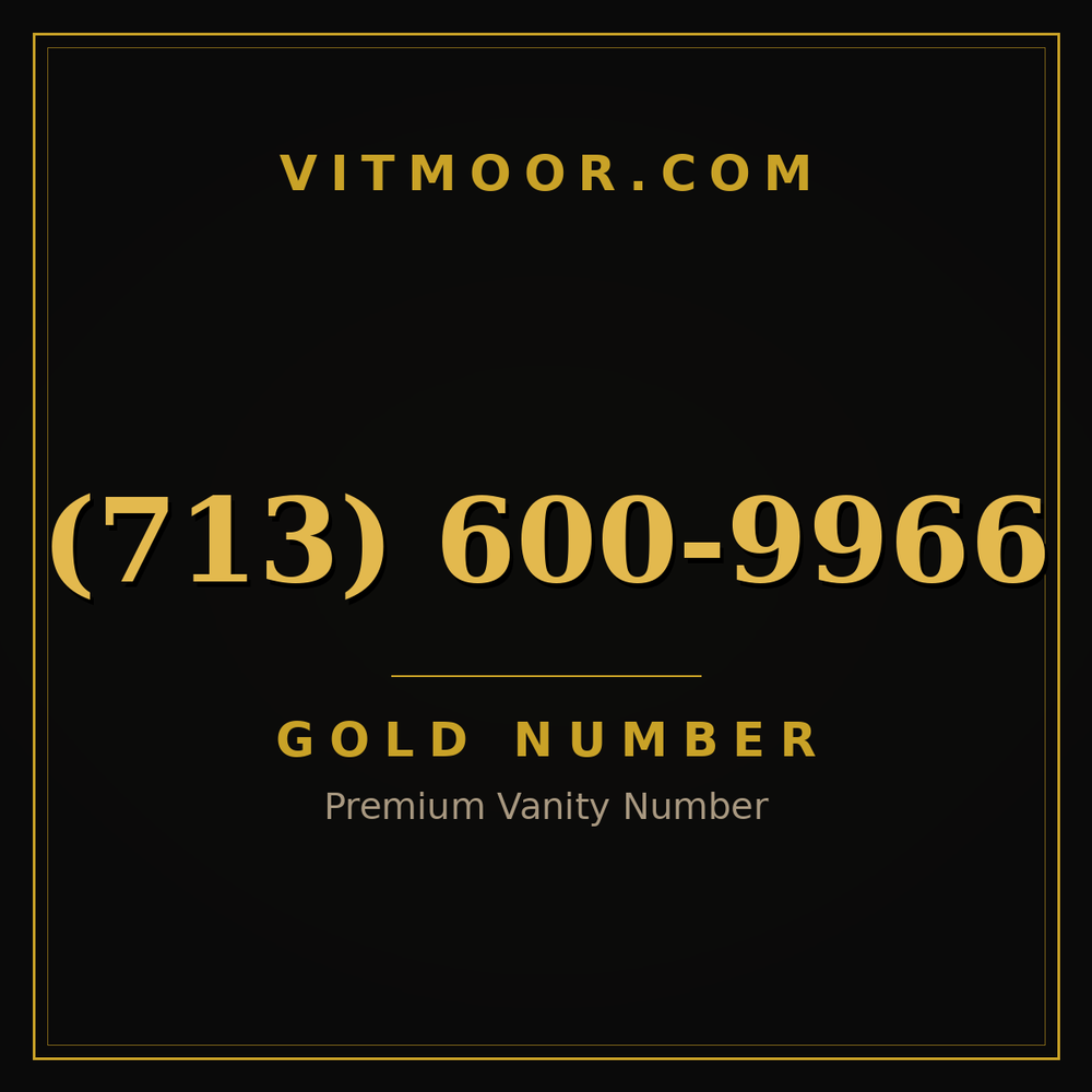 713 600-9966
