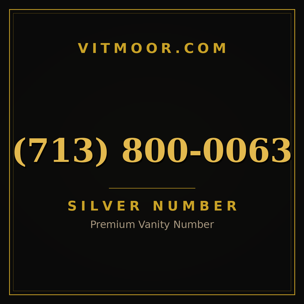 713 800-0063