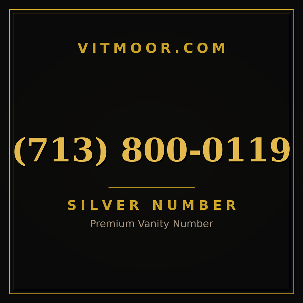713 800-0119
