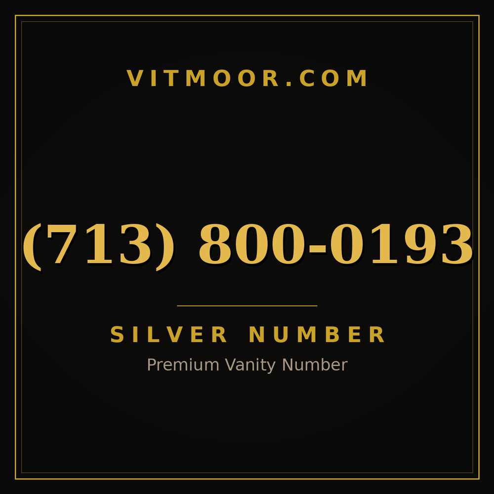 713 800-0193