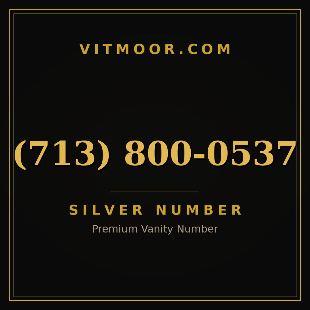 713 800-0537