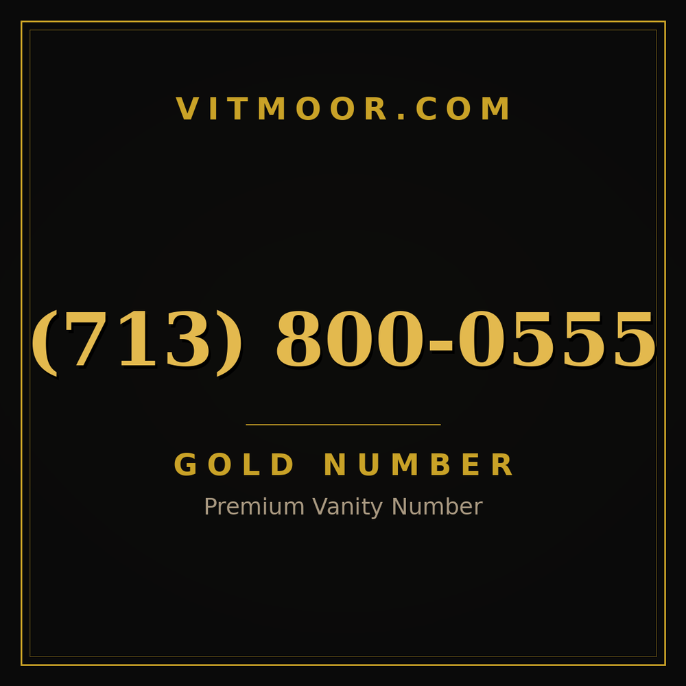 713 800-0555