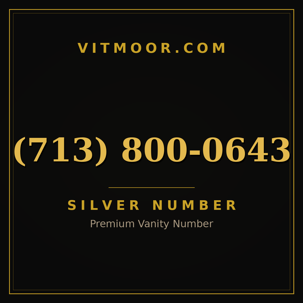 713 800-0643