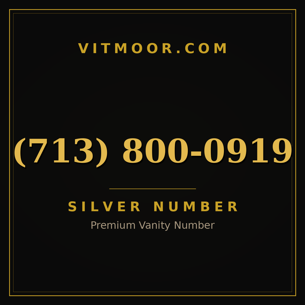 713 800-0919