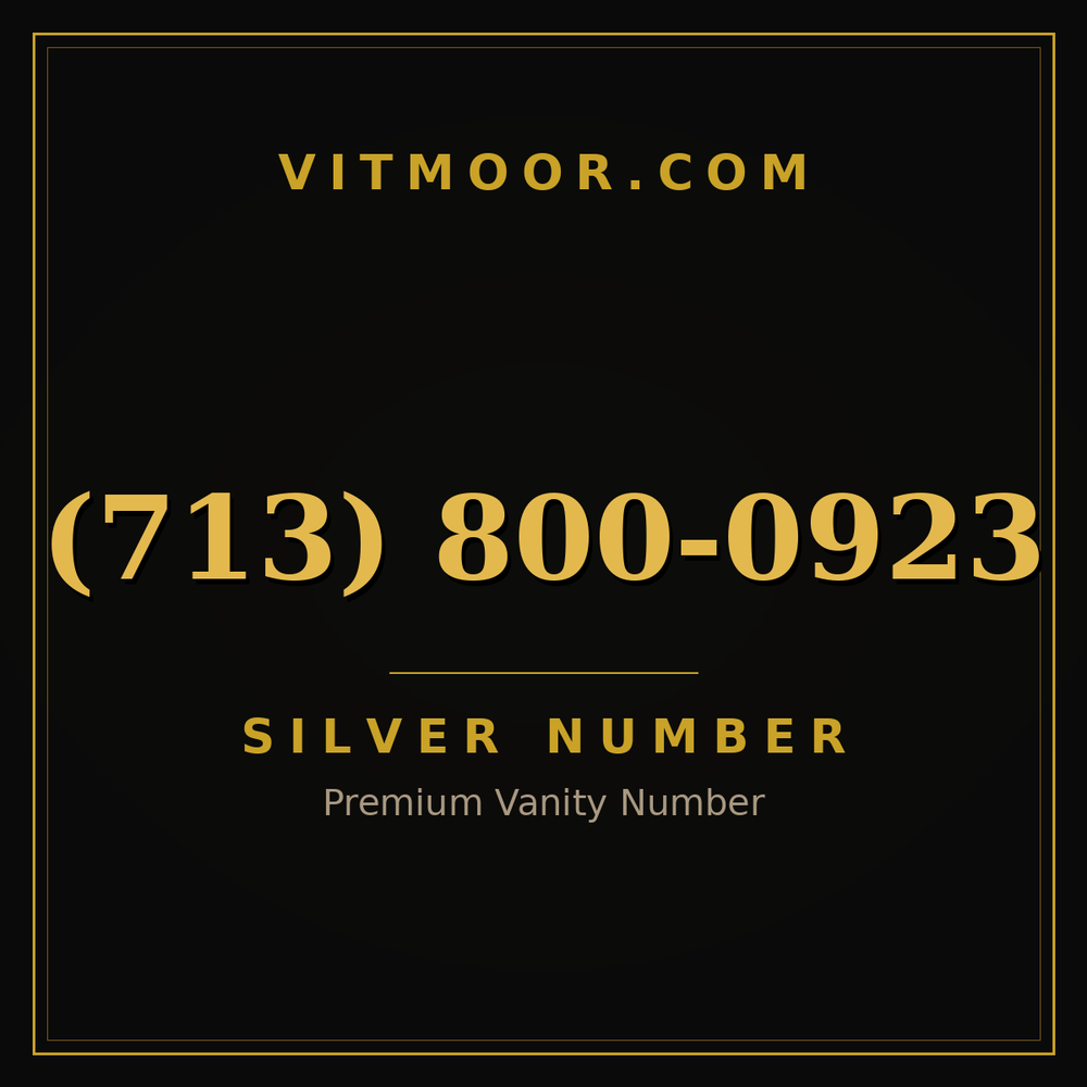 713 800-0923