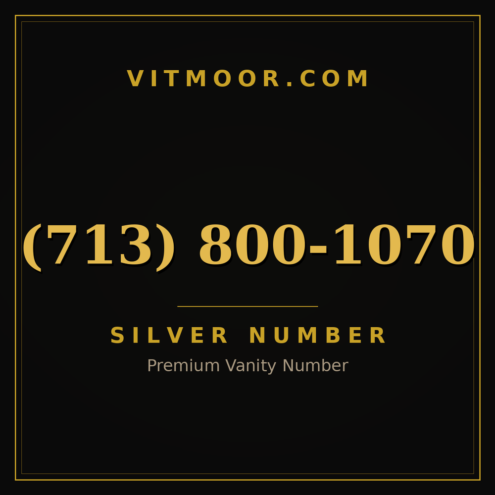 713 800-1070
