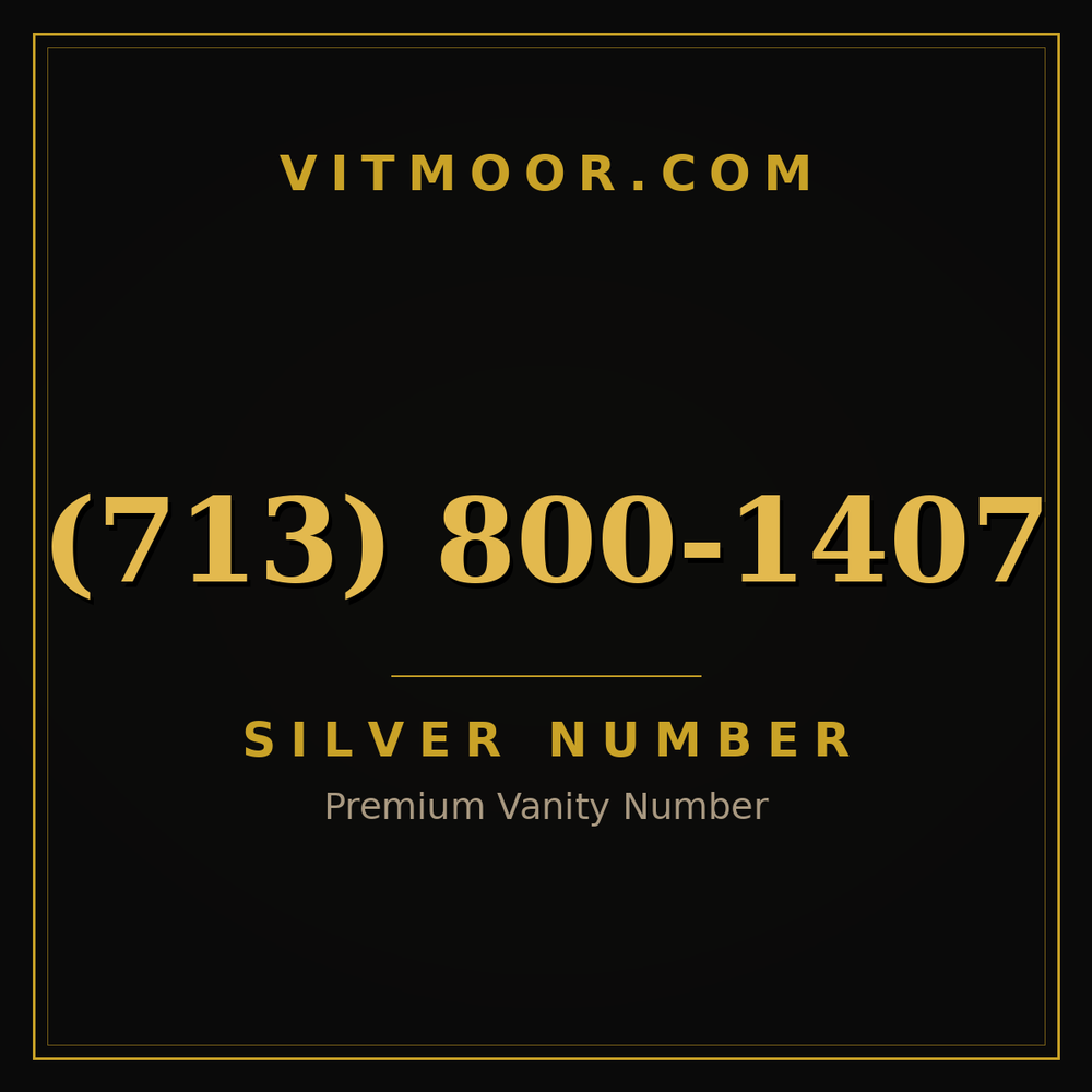 713 800-1407